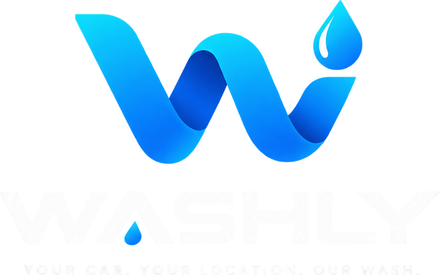 WASHLY. Your car. Your location. Our wash.